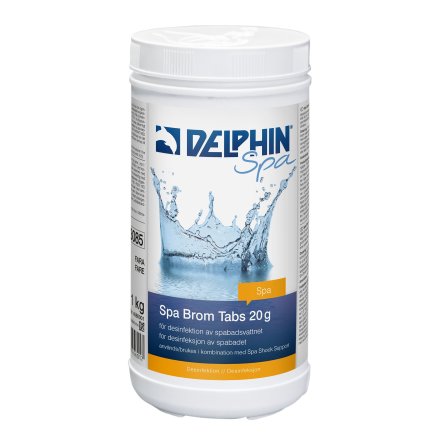Brom Salt 20g tabs 1 kg - Delphin